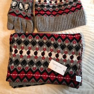 Vera Bradley Hat scarf and glove set